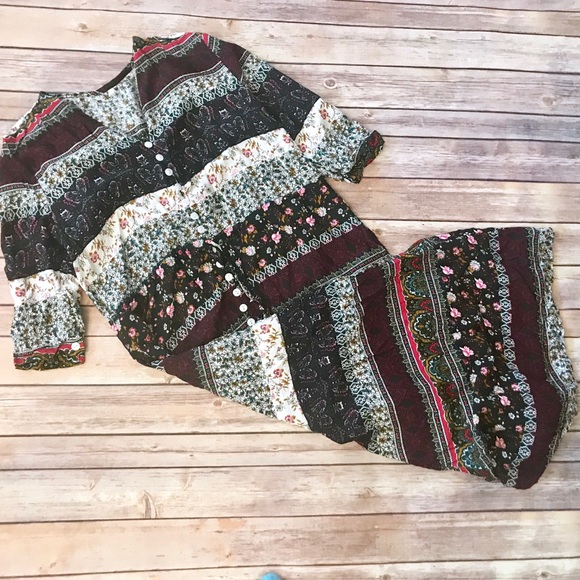 🌹LASTCHANCE🌹Bohemian Floral Maxi Dress - Picture 6 of 8